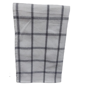 ผ้าขนหนูวาฟเฟิลทอจากเส้นใยฝ้ายแท้ 100% ย้อมเส้นด้าย แห้งเร็ว เป็นมิตรกับสิ่งแวดล้อม ซึมซับน้ำได้ดี สำหรับครัว ชา ใช้แล้วทิ้ง ป้องกันเชื้อโรค ผลิตตามสั่ง ขายส่ง - Product Image 1