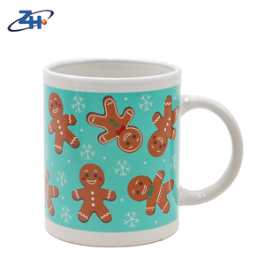 Nueva <span class=keywords><strong>Taza</strong></span> de Cerámica Personalizada con Diseño Amigable para Fiestas de Navidad, Tazas de Cerveza de Cerámica de Gran Capacidad con Asa - Product Image 5