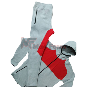 Conjunto Deportivo de Dos Piezas con Capucha para Hombre, Personalizado con Logotipo de Fábrica, Pantalones de Chándal para Gimnasio, Diseño Único - Product Image 5