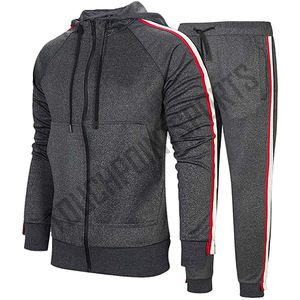 Stylish Sports Camouflage Casual High Quality Custom <b>Men</b> Jogger And Hoodie Tracksuit Set - Product Image 4