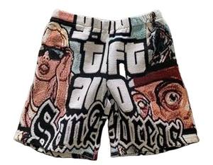 Pantalones cortos deportivos para hombre, shorts de alta calidad con logotipo bordado, para verano - Product Image 1