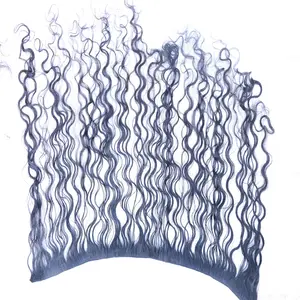 Необработанные плотные вьющиеся волосы, необработанные индийские волосы для наращивания, человеческие волосы для наращивания с пучками, волосы для наращивания кутикулы