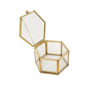 Luxury custom square butterfly glass jewelry packaging <b>box</b>, jewelry <b>box</b> custom logo - Product Image 1