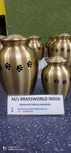 Urna Funeraria de Latón para Mascotas - Modelo Estilo Americano BWI-786-354 Fabricada en India por Brassworld India - Product Image 3