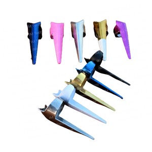 Herramientas de estilismo para el cabello, 1 pieza, anillos de corte de cabello para uñas, para trenzar el cabello, rizar el estilo - Product Image 5