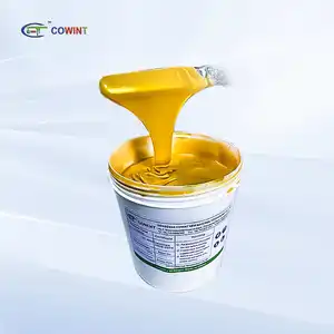 Cowint screen printing ink wholesale rubber textile silk water based screen printing inks for screen printing white paste