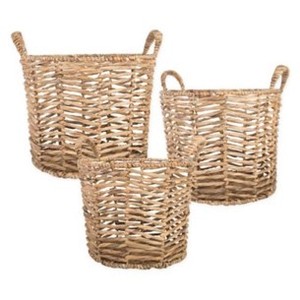 Panier à tissage en jacinthe d'eau de haute qualité, lot de 14,5 pièces, formes personnalisées, livraison rapide, - Product Image 2