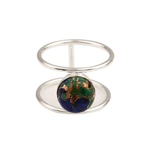 2025 nouveauté à la mode 925 argent Sterling Double bande bague meilleur classique éternité Vermeil élégant 10mm réglage de lunette Fine - Product Image 6