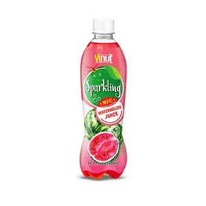 Box 4 Cans 12fl oz VINUT Watermelon Juice Sparkling sparkling non alcoholic Odm Manufacturer