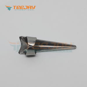 ที่ต่อผม TEEJAY สแตนเลสสีเงิน,ที่แยกผมสีที่แยกได้อย่างรวดเร็ว - Product Image 5