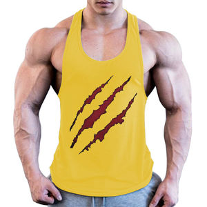 Gym Sports Singlets <b>Stringer</b> <b>Vest</b> for <b>Men</b> with Custom Printing Designs High Quality Material <b>Mens</b> Summer Workout tank Tops - Product Image 6