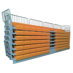 Posti a sedere bleacher JY-750 CE retrattile palestra gradinate telescopico pieghevole tribuna retrattile palestra gradinate - Product Image 3
