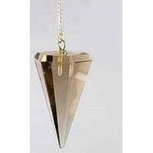 สโมคกี้หินควอทซ์คริสตัลลูกตุ้มเครื่องมือป้องกันและต่อสายดิน - Product Image 4