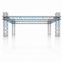 Booth Truss pantalla/eventos/escenario móvil booth de metal de pie y trussing para la decoración usada Iglesia equipo