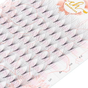 Volumen de Mega extensiones de pestañas 10D - 20D sin pegamento premade fan pestañas largo/tallo corto Etiqueta Privada de Vietnam los vendedores - Product Image 4