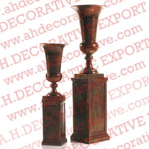 Urna para Flores y Columna Cuadrada para Decoración de Centro de Mesa de Boda, Urna para Flores de Alta Calidad con Columna Cuadrada para Centro de Mesa - Product Image 4