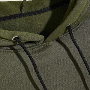 Vente en gros de sweatshirts à capuche surdimensionnés avec logo personnalisé pull à cordon sweatshirts à capuche tech t-shirt à capuche design brodé OEM - Product Image 4