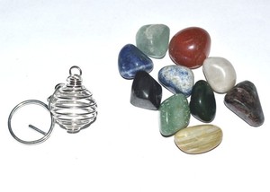 Mix Tumbled Stone Keychain Kit - Product Image 2