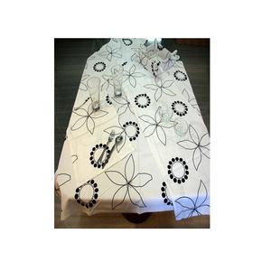 Servilletas florales personalizadas de lino, Material de impresión Digital, 100% algodón orgánico, con certificado GOTS, Color sólido - Product Image 5