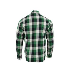 เสื้อเชิ้ตแขนยาวผ้าสักหลาดสีพื้นสำหรับผู้ชายผ้าสักหลาดผ้าฝ้าย2กระเป๋าทรงสลิมฟิตสำหรับฤดูใบไม้ผลิฤดูใบไม้ร่วง - Product Image 3