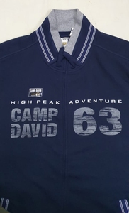 Sweat-shirt à col montant uni en coton décontracté pour homme, teint en pièce, avec étiquettes de marque, modèle surstocké - Product Image 3