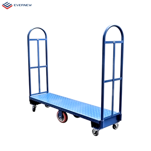 Robuste en acier 6 roues entrepôt U bateau panier, chariot utilitaire/chariot en métal - Product Image 4