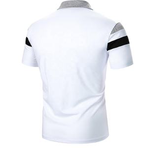 T-shirt de Golf pour hommes et femmes, t-shirt décontracté avec impression, blanc et personnalisé, 100 coton, avec Logo brodé, à la mode - Product Image 3
