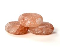 ALAM MINERALS Jabón de Terapia de Masaje con Sal del Himalaya - Jabones Artesanales Multicolores de Diferentes Formas, la Mejor Calidad para Relajación y Bienestar
