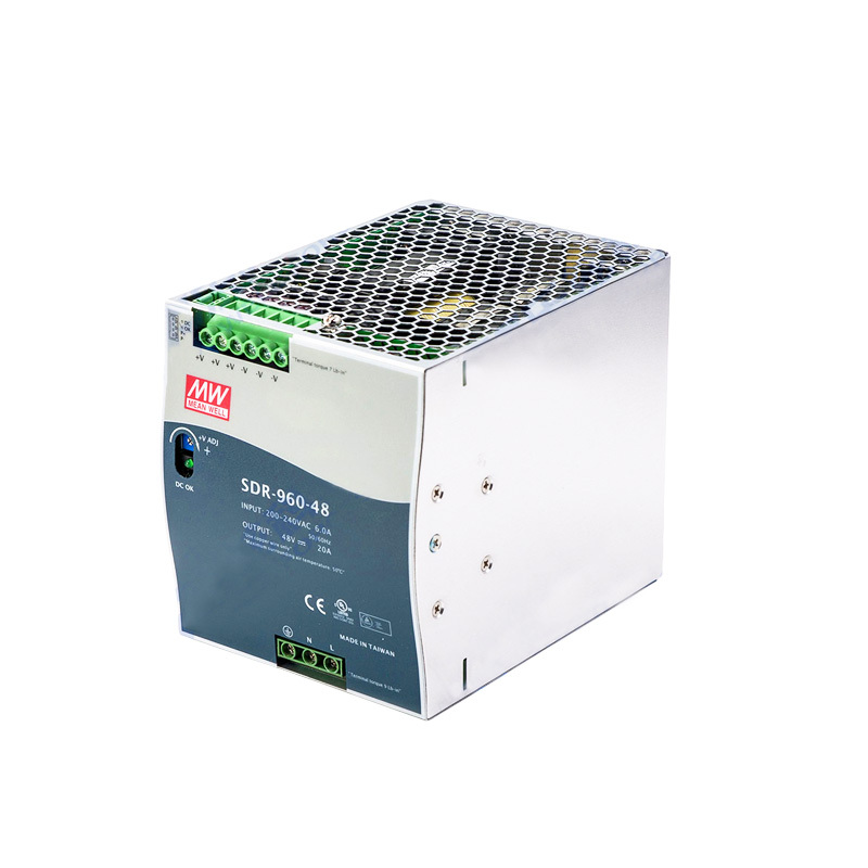SDR-960-48 | Бренд MEAN WELL представляет импульсивный источник питания Оригинал | AC-DC импульсивный источник питания 48V 960W