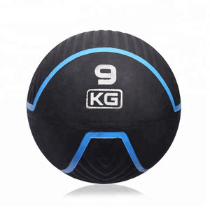Pelota medicieball para gimnasio, equipo de Fitness para Ejercicios en casa, juego de Medicina de goma pesada - Product Image 3