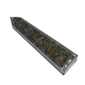Pointe en pierre ovale pour les chakras, pierre ovale - Product Image 5