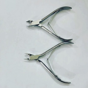 Custom Logo Ultra Sharp Stainless Steel <b>Cuticle</b> <b>Nipper</b> with Double Spring Toe & Finger Nail Cutter for Personal Care - Product Image 5