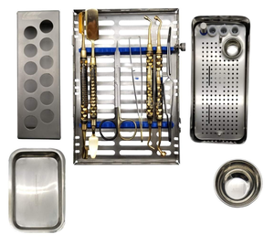 ชุดเครื่องมือผ่าตัดพื้นฐานสำหรับงานทันตกรรม PRF/RGF/PRP จำนวน 12 ชิ้น พร้อมเข็มและตะขอ สแตนเลส ใช้งานด้วยมือ - Product Image 6