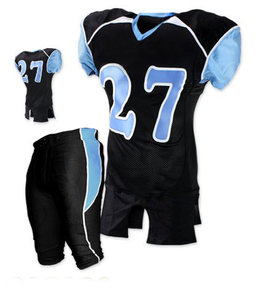 ที่กำหนดเองทำที่มีคุณภาพสูงผู้ใหญ่100% โพลีเอสเตอร์อเมริกันฟุตบอลเครื่องแบบ - Product Image 4