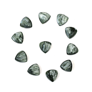Seraphinite 100% Natural, Gema en Forma de Triángulo de 6.5 MM, Cabujón Suelto con Corte Fino para Joyería, Directo del Fabricante - Product Image 5