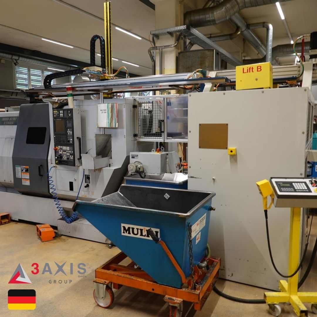 MORI SEIKI ZT 1500Y / Horizontal CNC Lathe with driven tools and short bar loader / TOP Condition