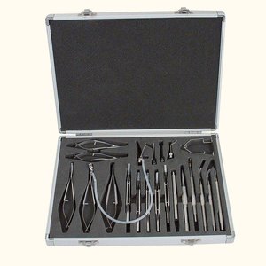 Kit de instrumentos oftalmológicos de catarato, conjunto de instrumentos oculares, Micro instrumentos, 21 Uds. - Product Image 2