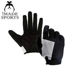 Gants de cyclisme sportifs à doigts entiers unisexes, couleur et logo personnalisés, antidérapants, avec coussinets absorbants les chocs, respirants, pour la conduite en extérieur, VTT PODP - Product Image 1