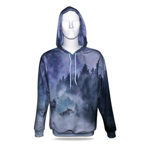 Sweat-shirts à capuche zippés en molleton écologique de haute qualité avec impression et broderie personnalisées pour hommes – Vêtements de sport en gros pour l'hiver - Product Image 1