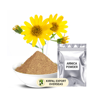 100% Organique Meilleure Qualité Arnica Fleur Extrait Poudre Naturel Indien Herbe Brun Couleur Liquide Forme Sauvage Fabriqué OEM