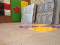 Panneau mural 3D écologique, sol en mousse souple pour jardin d'enfants, tapis de mise à la terre multicolore de taille personnalisée