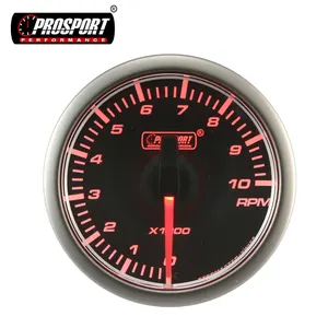 45mm mini RPM Gauge Ready to Ship Prosport Amber LED Car Vehicle Automobile Analog 12V Tachometer