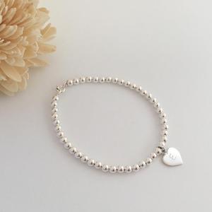   Pulsera de Plata de Ley Hecha a Mano Happiness - Product Image 1