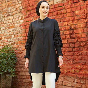 Robe africaine avec manches à volants, en popeline, vêtements islamiques, mode Abaya, tunique Hijab, modeste, nouvelle collection - Product Image 1