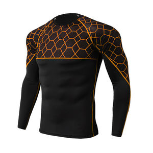 Protector de sarpullido MMA personalizado, ropa deportiva de manga larga, sublimación - Product Image 2