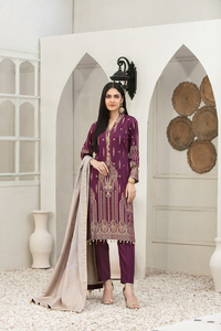 Trajes de césped importados Salwar Kameez bordados para damas paquistaníes de alta calidad con excelente tela - Product Image 2