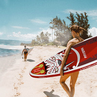 Offre Spéciale Fayean Paddle Board gonflable Surf Skateboard Stand Up Surf Skate SUP Red Tiger