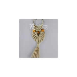 LLavero de macramé de algodón de alta calidad - Product Image 1