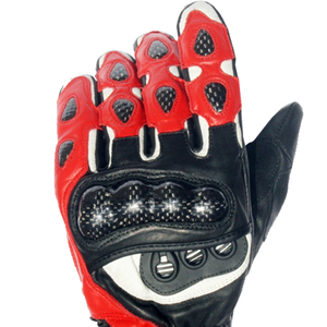 Gants de course d'hiver KEVEN IMPEX de qualité supérieure en cuir de vache véritable jaune et noir, respirants, antidérapants, à doigts entiers - Product Image 4