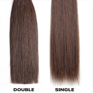10 pouces Double Type trame cheveux droits nouveau Design de mode chaud en 2022 cheveux vietnamiens bruts - Product Image 2